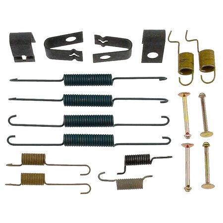 Carlson Brake Hardware Mazda 89-86 All In 1 Kit, 17301 17301